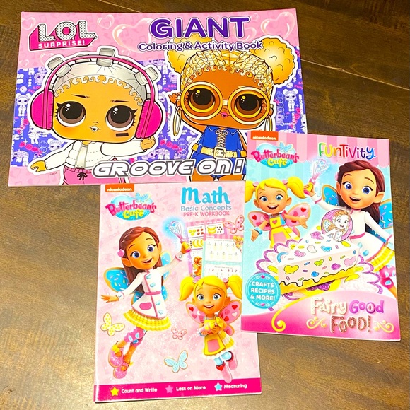 Butterbean's Cafe Other - Kids Learning Work Books